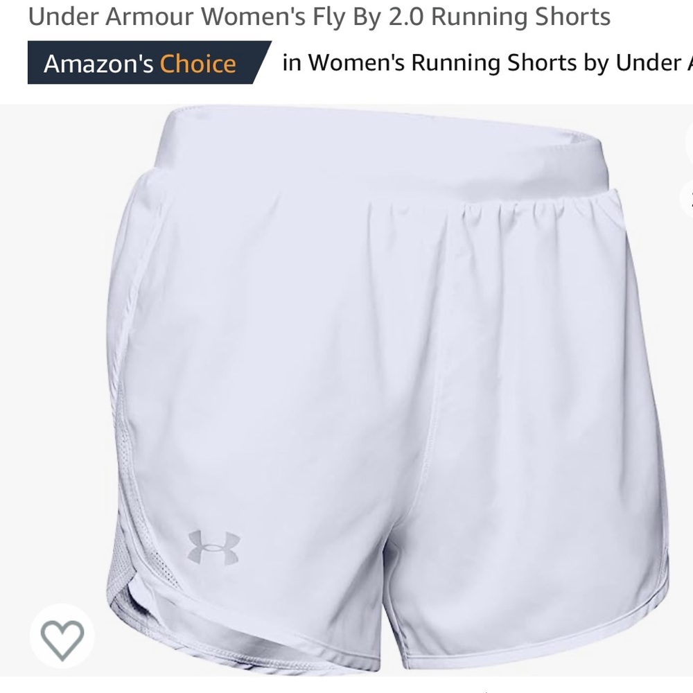 Under Armour Women’s fly by 2.0 running shorts